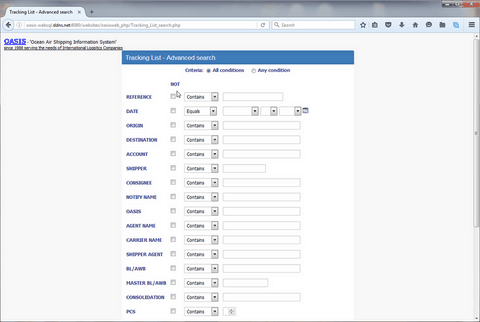 Field level Seardh options